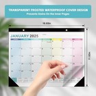 2025-2026 Desk Calendar 18-month   Large 17 x12  Tear-off Planner   Office home