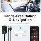 3 5mm Car Aux Bluetooth Wireless Stereo Audio Music Receiver Adapter Usb Charger