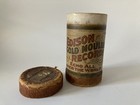 Vintage Edison Gold Moulded Cylinder Records  echo All Over The World   empty 