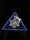 Swarovski 2016 Annual Crystal Clear Snowflake Christmas Ornament With Box   Coa
