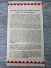 Vintage Native American Indian Silversmiths Brochure Navajo Southwest Jewelry