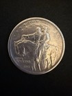 1925 Stone Mountain Commemorative Half Dollar 50c Us Silver Coin Eagle