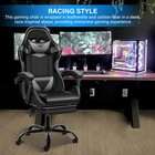 Yssoa Backrest And Seat Height Adjustable Swivel Recliner Racing Office Computer