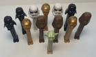 Vintage Star Wars Pez Dispensers Lot Of 12 Darth Vader Yoda Chewbacca C-3po