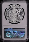 2017 Royal Dutch Mint Netherlands Silver Lion Dollar 1 Oz Restrike Ngc Ms-70