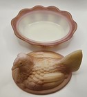 Fenton Folk Art Glass Hen