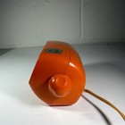 1970 s Mid Century Sunbeam Flip Clocks E41121 Orange Non Working