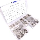 Nj Stock  1240pcs Stainless Steel Flat Washers Assortment Kit