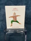 2019 Hallmark Keepsake Ornament    festively Flexible    Yoga Santa- E