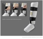 Mooto Extera S2 Shin And Instep Protector  detachable  Wt Taekwondo Guard