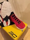 New Under Armour Curry 2 Floor General Red Royal Blue White