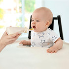 Pandaear 3 Pack Silicone Baby Food Pouches  Reusable Squeeze Pouches For Toddler