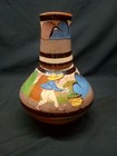 Vintage Antique Mexico Talquepaque Bottle Water Glass