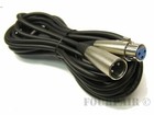 4 Pack Lot - 6ft 3-pin Xlr Extension Audio Microphone Mic Cable Cord Male Female
