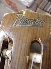 Vtg Guitarras Paracho Acoustic 6 String Guitar Blonde W soft Case Restore parts