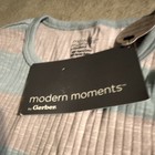 Modern Moments By Gerber Girls 2-piece Set 4t Organic Striped Tank Shorts