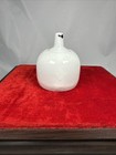 Nice Early 20th Century Korean Porcelain Oil Lamp W  Interesting Firing Flaw