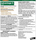 Elanco Advantage Ii Ferret Flea Treatment 2 Doses