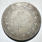 1876 Canada Newfoundland 20 Cents  Victoria Vg Silver 