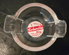 3 Different Columbia Beer Glass Ashtrays Shenandoah Pa   Real Nice