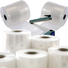 Layflat Poly Tubing  all Sizes qty  Clear Polythene Tube 250   500 Gauge Rolls