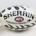 Sherrin Afl Collingwood Club Kangaroo Rugby Australian Football Ball New Sealed