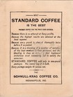 Schnull Krag Coffee Co Standard Coffee Victorian Trade Card Young Girls Forest
