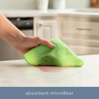 200 Pack Microfiber Cleaning Cloth  Bulk Towels For Home  Reusable Microfiber To