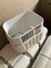 5 Pack - Amerimax Home Product  2 In  X 3 In  White Vinyl Downspout Connector