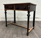 Antique Louis Xvi Style Console Table Sideboard With Faux Drawers