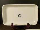 4 X Taca Airline Ejuctiva First Class Meal Service Tray Plate Dish Set Lot