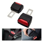 2 Pcs Car Seat Belt Clip Extender Safety Seatbelt Lock Buckle Plug Thick Insert