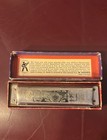 Vintage M  Hohner Marine Band Harmonica No  1896 Key Of C Original Box Germany