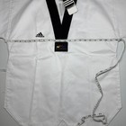 Adidas World Taekwondo Championship New White Gi 160 Cm 