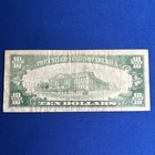  10 1929 New York City Ny National Currency Note Federal Reserve Bank Note Bill 
