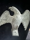 Vintage Cast Iron Eagle Finial Snow Bird Original Estate Nice