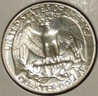 Silver Quarter - Washington - 1964 Proof  spotty   Get It For The Silver  