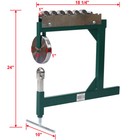 Metal Shaping Benchtop Shaper Machine English Wheel Sheet Heavy Duty Benchtop