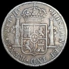 Mexico Spanish Colonial 8 Reales Ferdin Ferdinand Vii 1809 Mo Th Mexicocity Mint