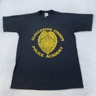 Vintage Gloucester County Police Academy New Jersey Shirt Mens Small 90s Usa