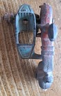 Vintage 1930 s Hubley Cast Iron  cop  Motorcycle W side Car Red 4 l See Photos
