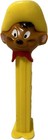 Pez Dispenser Speedy Gonzales Warner Brothers 1993 Vintage Yellow Stem With Feet