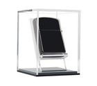 Zigfruit Display Case For Zippo Lighter Stand Holder Clear Acrylic Box 