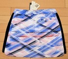 Nwt Ep New York  cross Plaid  Womens 17 5  Pull On Golf Skort-medium Ret  92