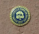 National Congress Of Parents And Teachers Pta 1897 Blue And Gold Tone Lapel Pin