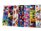 Vintage 90   s Lisa Frank Stickers  All Partial Sheets 