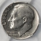 1976 Pcgs Xf45 Struck Thru Retained Wire Dime Mint Error  Extremely Rare