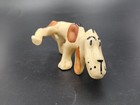 Vintage Hillbilly Hound Naughty Dog Figurine Peeing Brown Tan And White