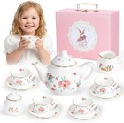 For Girls  Tea Party Set For Little Girls  Kids Tea Set Kitchen Pretend Play    