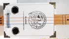 Cigar Box Guitar  3 String  Metal Frets  Piezo Sound Pu  Installed  see Desc 